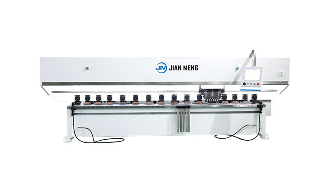 Vertical reciprocating grooving machine