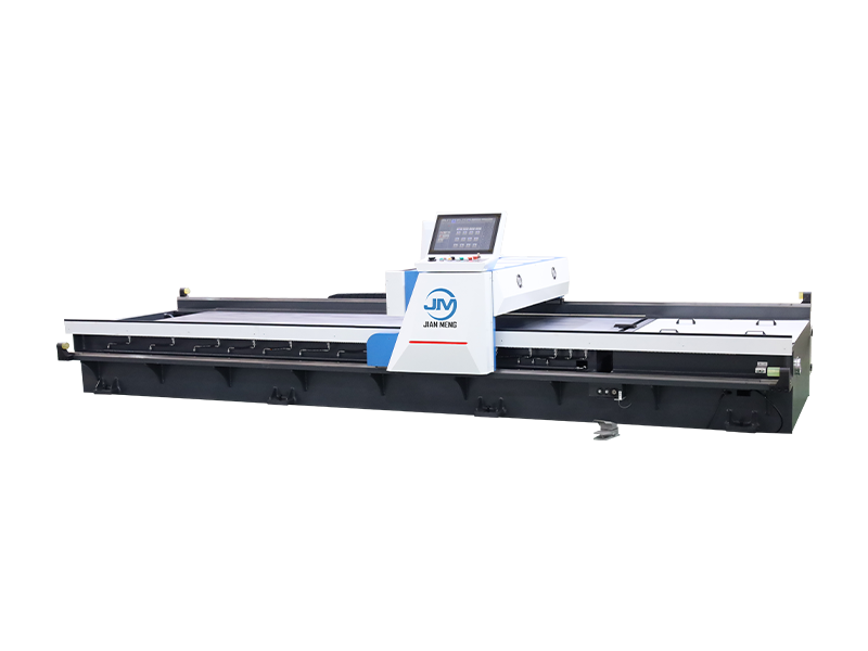 Horizontal V grooving machine