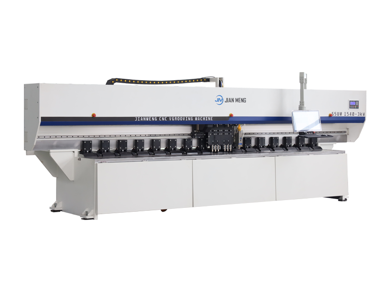 Vertical laser composite grooving machine
