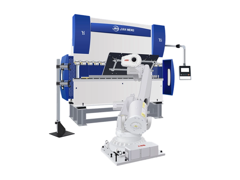 Robotic press brake bending cell