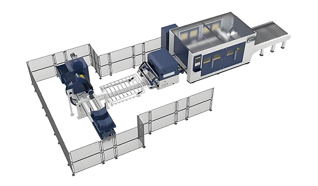 Fiber Laser Uncoiler Production Line