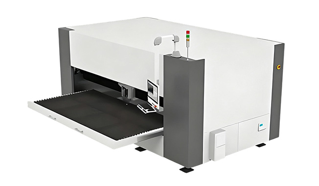 Pull-Out Single Platform Laser Cutting Machine